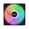 Ventoinha Montech GF120 ARGB PWM 120mm 1600RPM