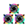 Ventoinha UNYKACH 120mm Ring LED ARGB 3 Pack