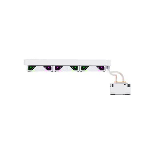 Watercooler XYZ HYDROVIEW 360W White 3xVent 120mm Multisocket ARGB 2500RPM