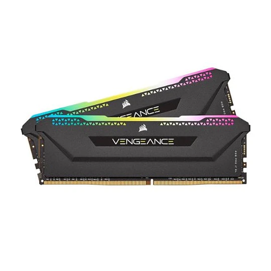 Memória RAM Corsair Vengeance 16GB 2x8GB DDR4 3200MHz CL16 RGB