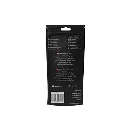 Pasta Térmica Savio TG-04 1G