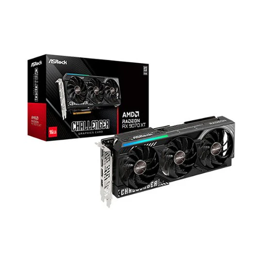 Placa Gráfica Asrock RX 9070 XT 16GB Challenger