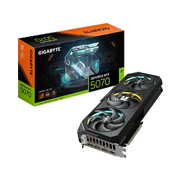 Placa Gráfica Gigabyte RTX 5070 Gaming OC 12GB 3FAN 3XDP 1XHDMI GDDR7 Dlss4 RGB