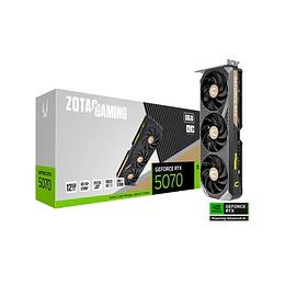 Placa Gráfica Zotac RTX 5070 Solid OC 12GB 3FAN 3XDP 1XHDMI GDDR7