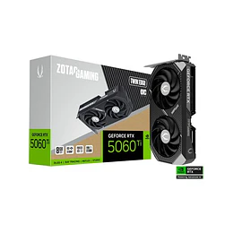 Placa Gráfica Zotac RTX 5060TI Twin Edge OC 8GB 2FAN 3XDP 1XHDMI GDDR7