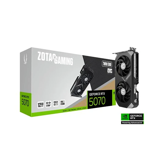 Placa Gráfica Zotac RTX 5070 Twin Edge OC 12GB