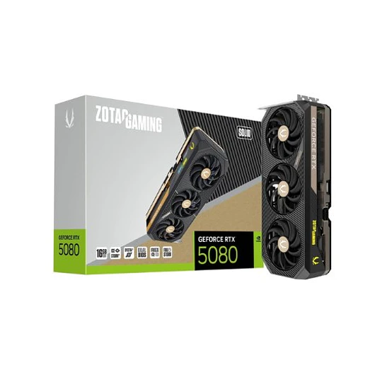Placa Gráfica Zotac RTX 5080 Solid Core 16GB