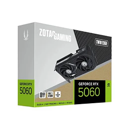 Placa Gráfica Zotac Gaming RTX 5060 Twin Edge 8GB GDDR7 .