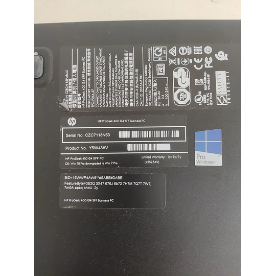 Desktop HP ProDesk 400 G4 SFF