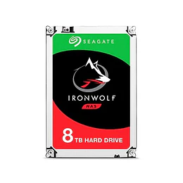 HDD 3.5" Seagate 3.5 8TB SATA 3 Seagate 256MB Ironwolf 3.5 Cache 256MB SATA 6Gbs Luse 7200rpm Nas