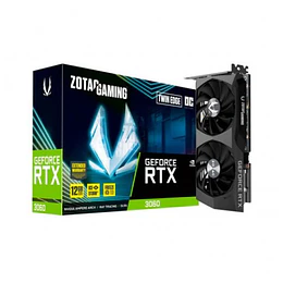 Placa Gráfica Zotac Gaming RTX 3060 Twin Edge 12GB GDDR6 Metal Backplate Cuda Cores 3584