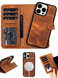 Casper Leather iPhone 15 Series Wallet Case - Thumbnail 1