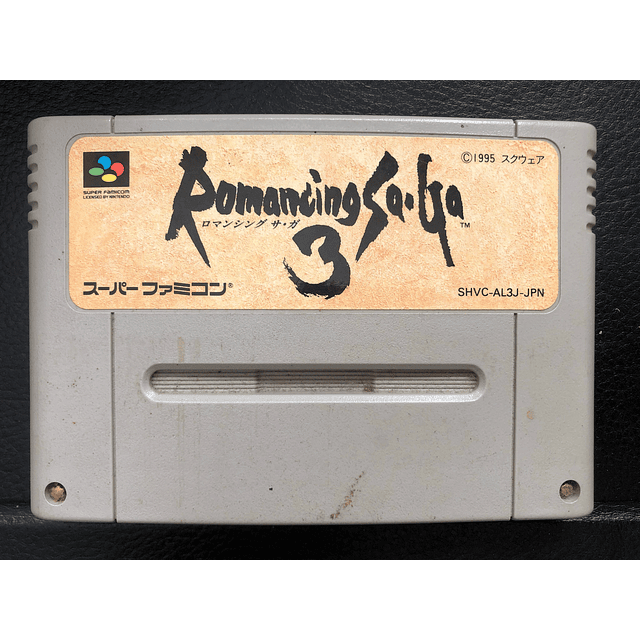 Videojuego Nintendo Super Famicom Romancing SaGa 3