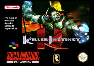 Videojuego Super Nintendo PAL version Killer Instinct