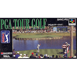 Videojuego Nintendo Super Famicom PGA Tour Golf