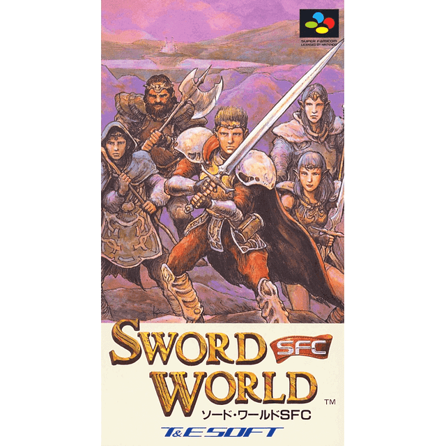 Videojuego Nintendo Super Famicom Sword World