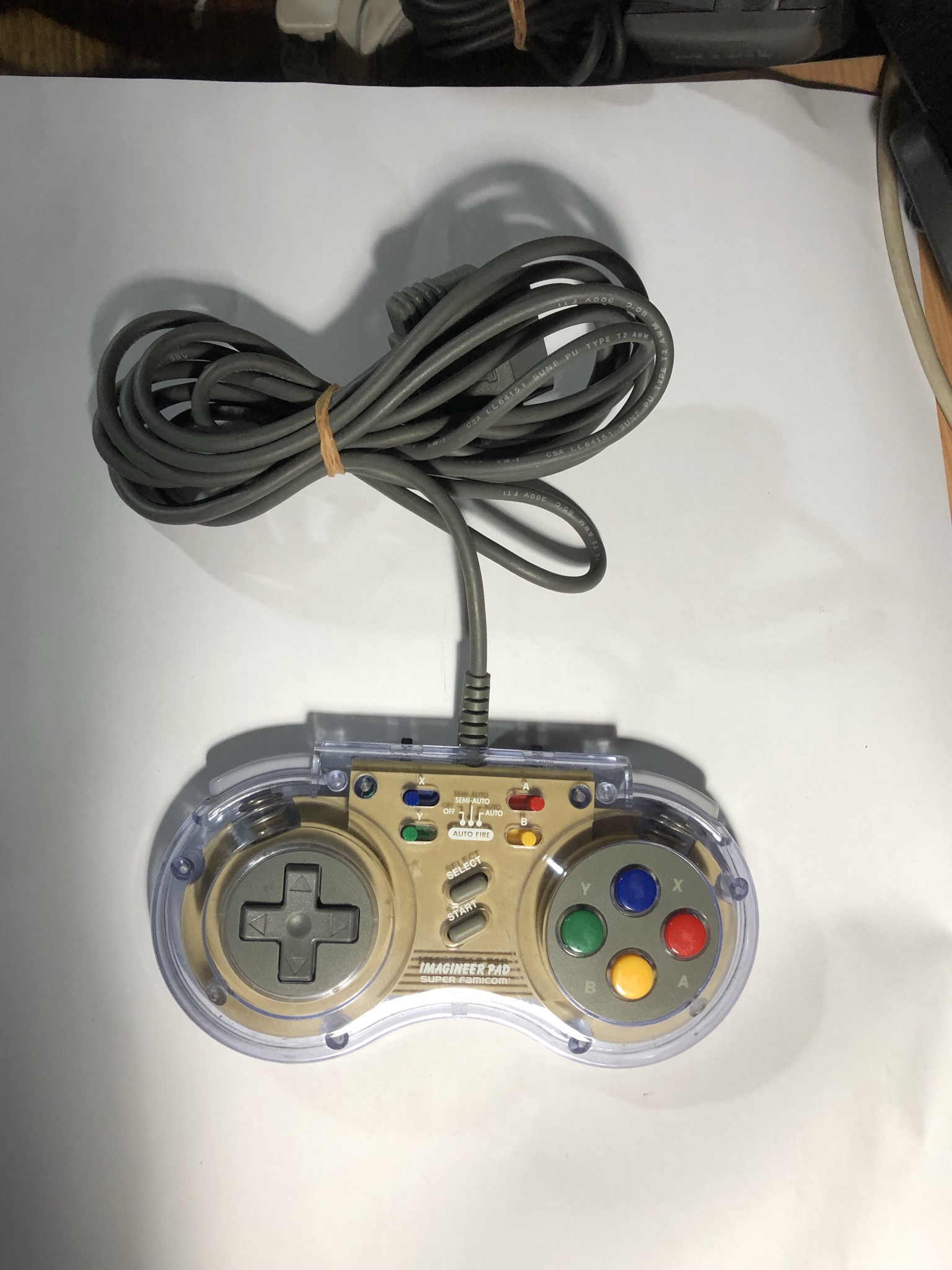 Control alternativo consola de videojuegos Super Nintendo, Nintendo Super Famicom IMAGINEER PAD