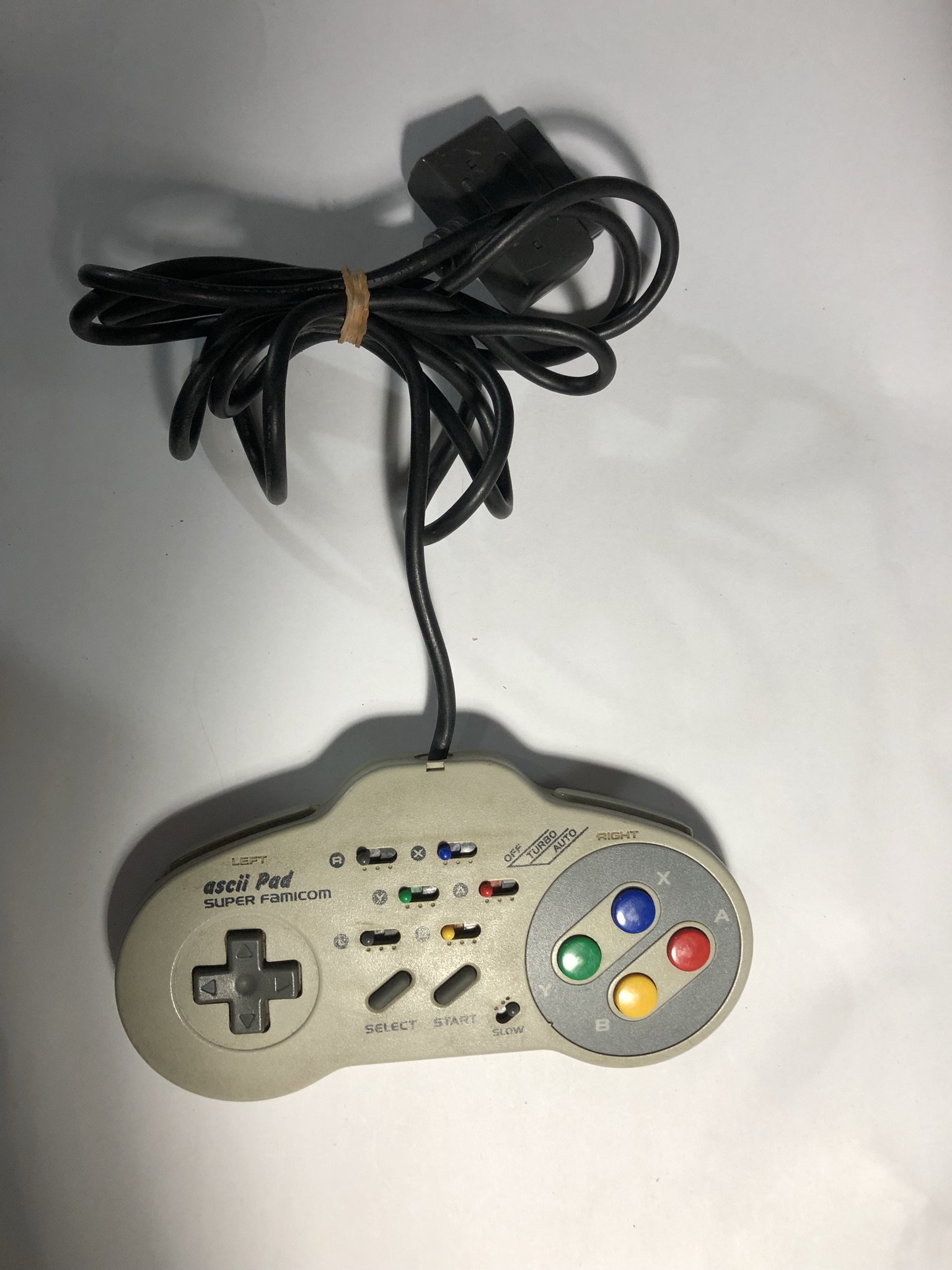 Control alternativo consola de videojuegos Super Nintendo, Nintendo Super Famicom ASCII PAD