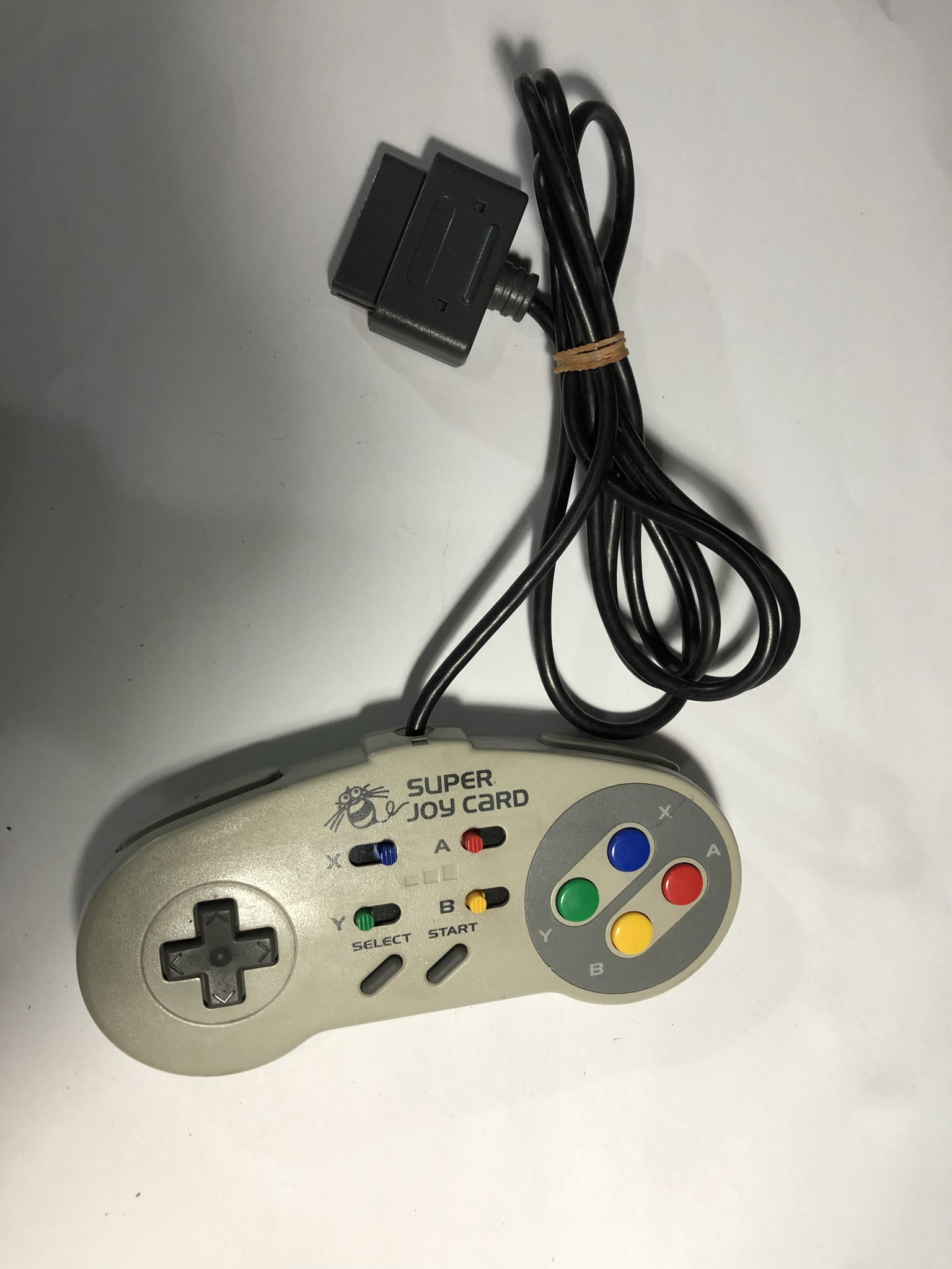 Control alternativo consola de videojuegos Super Nintendo, Nintendo Super Famicom Super Joy CARD