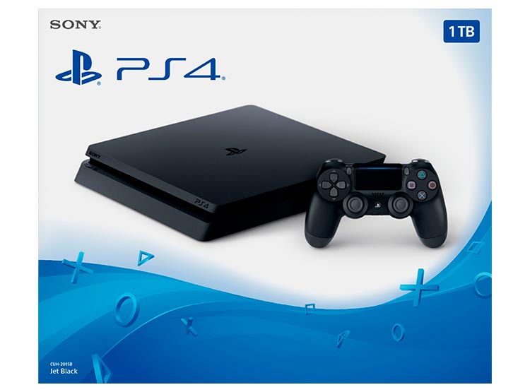 Consola Sony Playstation PS4 Estandar 1TB Blanco Reacondicionado