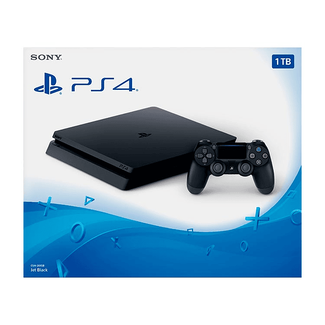 Consola para videojuegos SONY Playstation PS4 1TB Negro consola