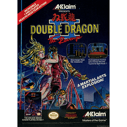Videojuego Nintendo NES Double Dragon II - The Revenge