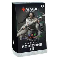 PREVENTA: Mazo Commander MTG: Modern Horizons 3 / Graveyard Overdrive (Inglés)