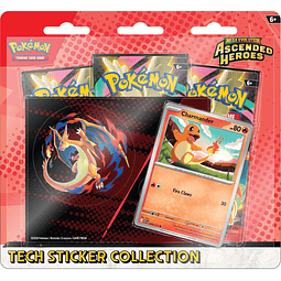 PREVENTA: Pokemon TCG Mega Evolution - Ascended Heroes Tech Sticker Collection Español