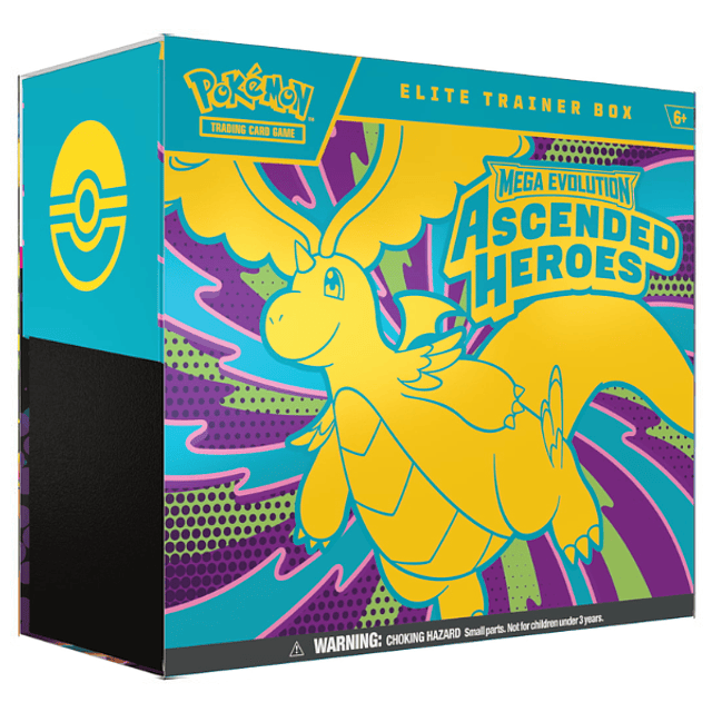 PREVENTA: Pokemon TCG Mega Evolution - Ascended Heroes Elite Trainer Box English