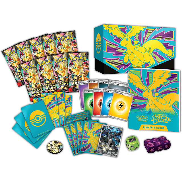 PREVENTA: Pokemon TCG Mega Evolution - Ascended Heroes Elite Trainer Box Español