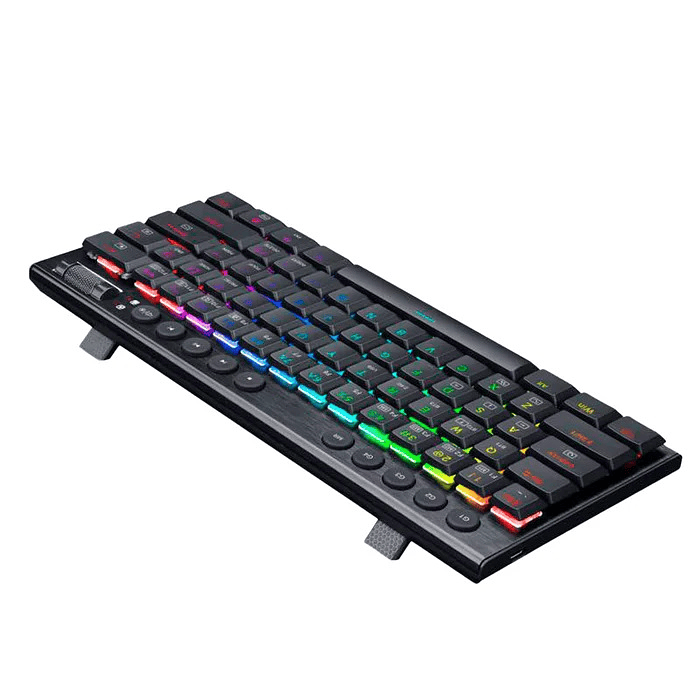 TECLADO REDRAGON HORUS 60% K632 NEGRO (RGB / RED SWITCH / CABLEADO / INGLES) 3