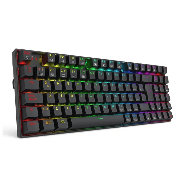 TECLADO REDRAGON ZIGGS K669 BLANCO (RGB / RED SWITCH / CABLEADO / ESPAÑOL) 2