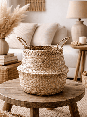 Oder Canasto L de Fibra Natural 