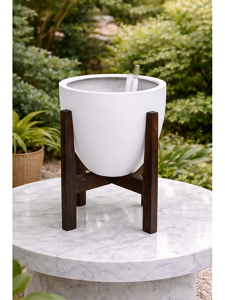 Arax Blanco (Autorregante XL) y Pedestal XL 1