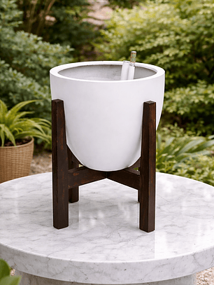 Arax Blanco (Autorregante XL) y Pedestal XL