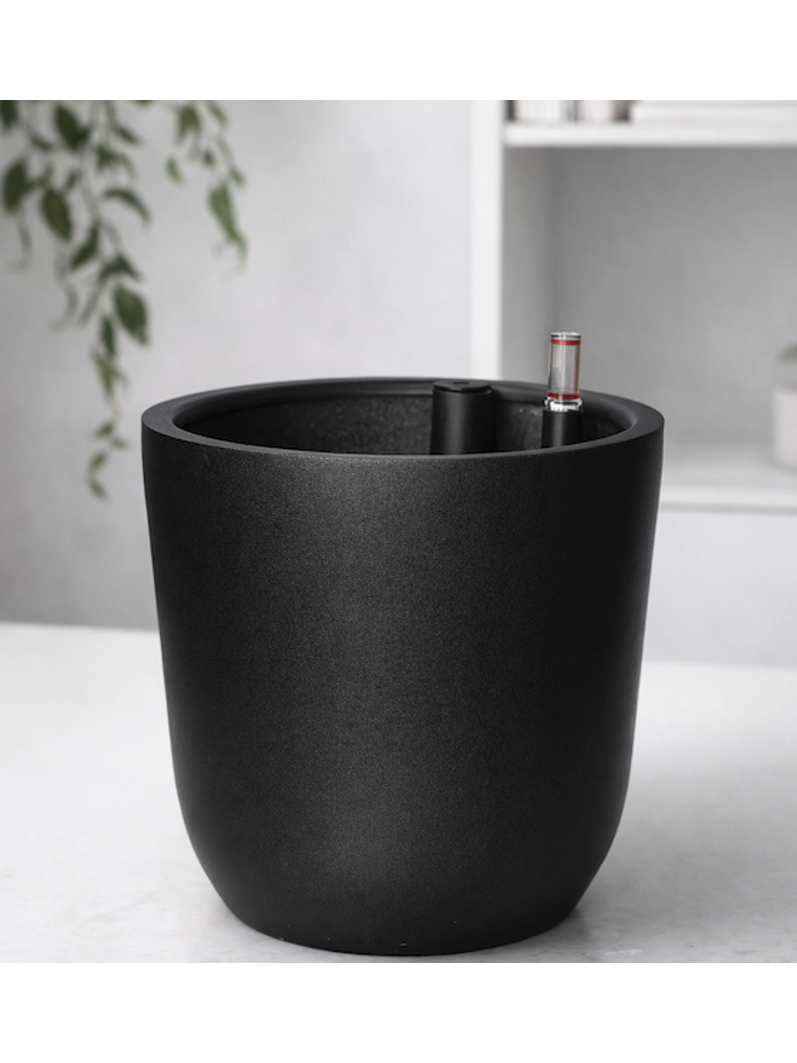 Macetero Autorregante Negro L (28x27) 1