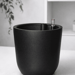Macetero Autorregante Negro L (28x27)