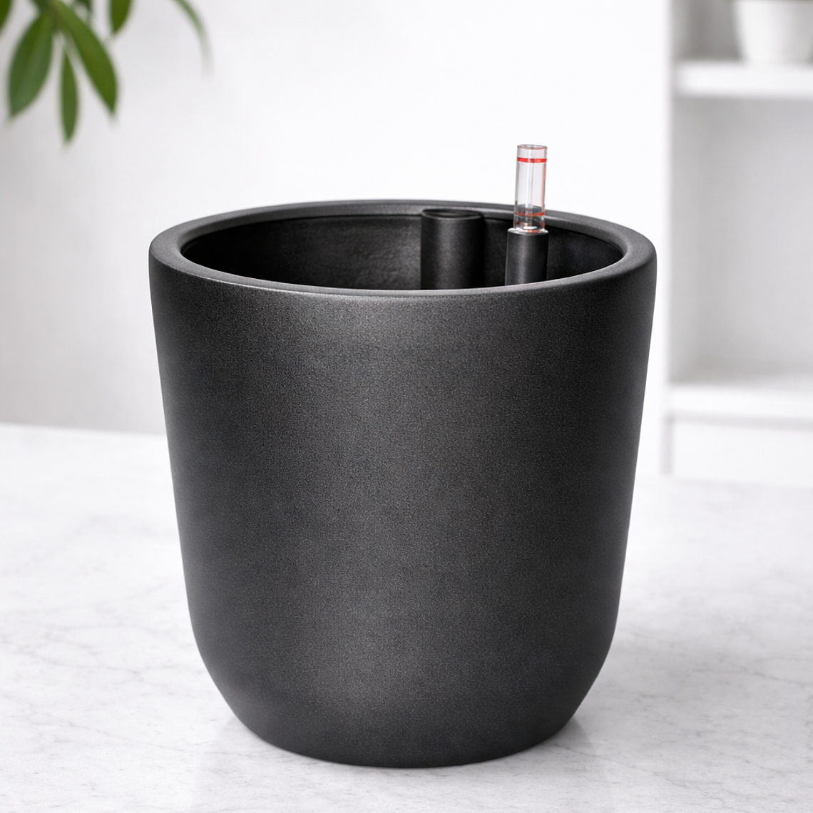 Macetero Autorregante Gris L (28x27) 1