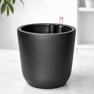 Macetero Autorregante Gris L (28x27)