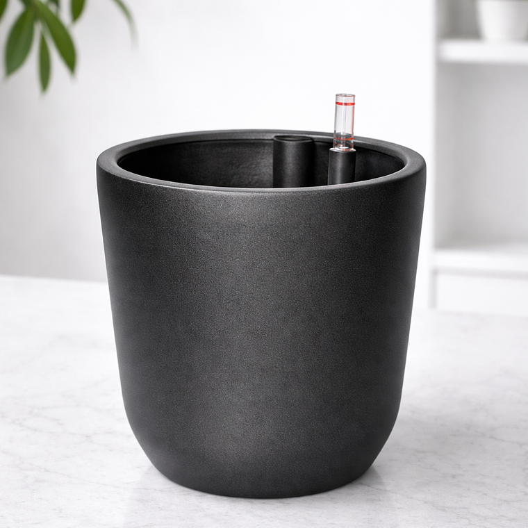 Macetero Autorregante Gris L (28x27) 1