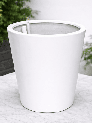 Macetero Autorregante Gris Blanco (52x50)