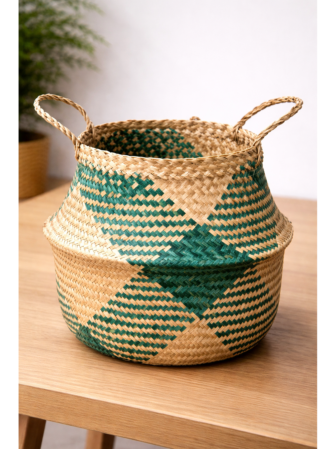 Macetero Canasto Fibra Natural Chono XL 1