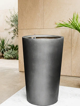 Macetero Autorregante Gris Cono XXL (71x45)