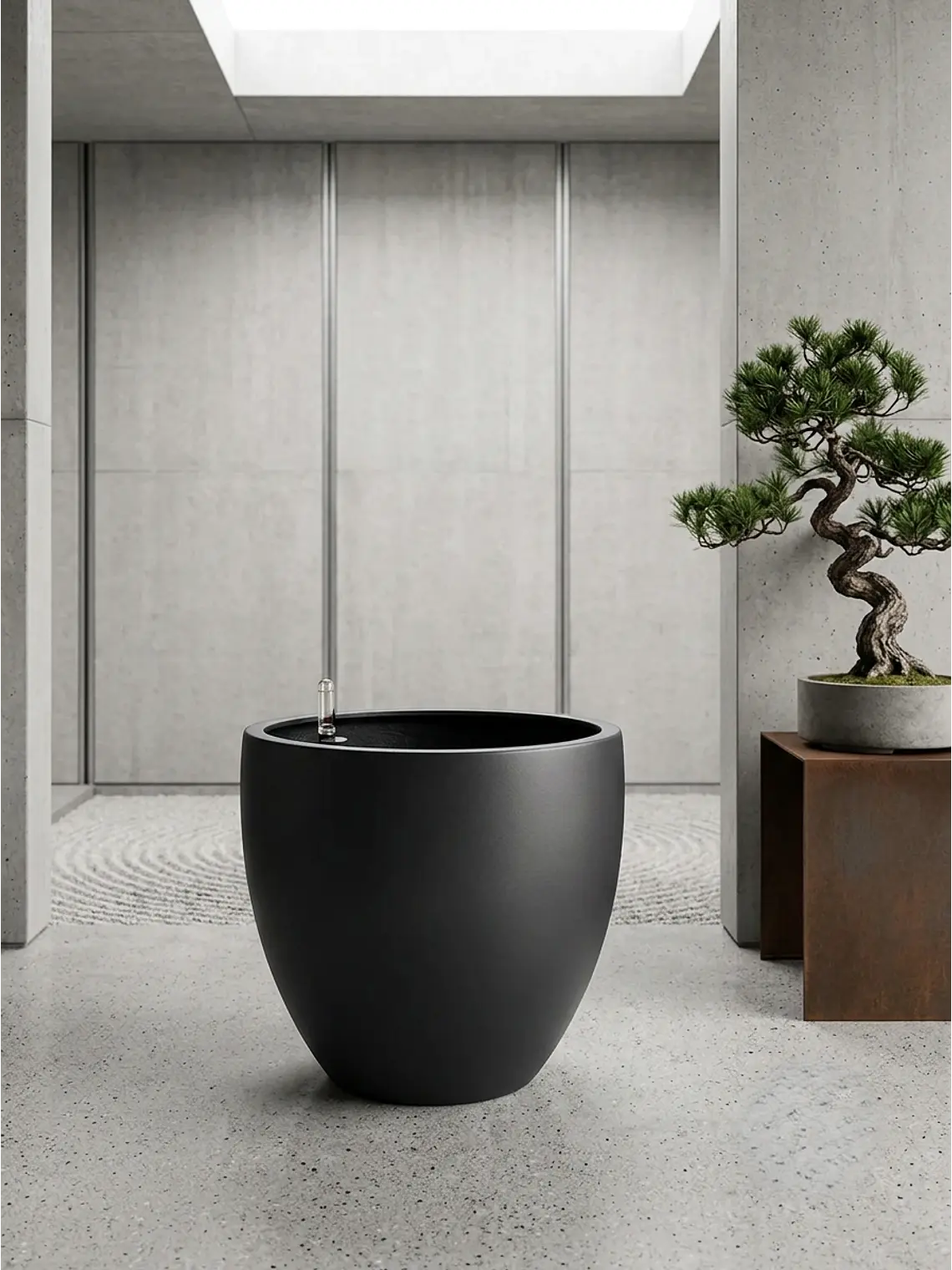 Macetero Autorregante Negro XL  (42x36) 1