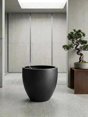 Macetero Autorregante Negro XL  (42x36)