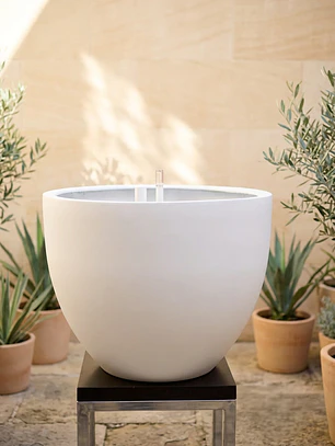 Macetero Autorregante Blanco XL (42x36)