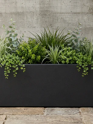 Jardinera Autorregante Grafito M (40x20x20)