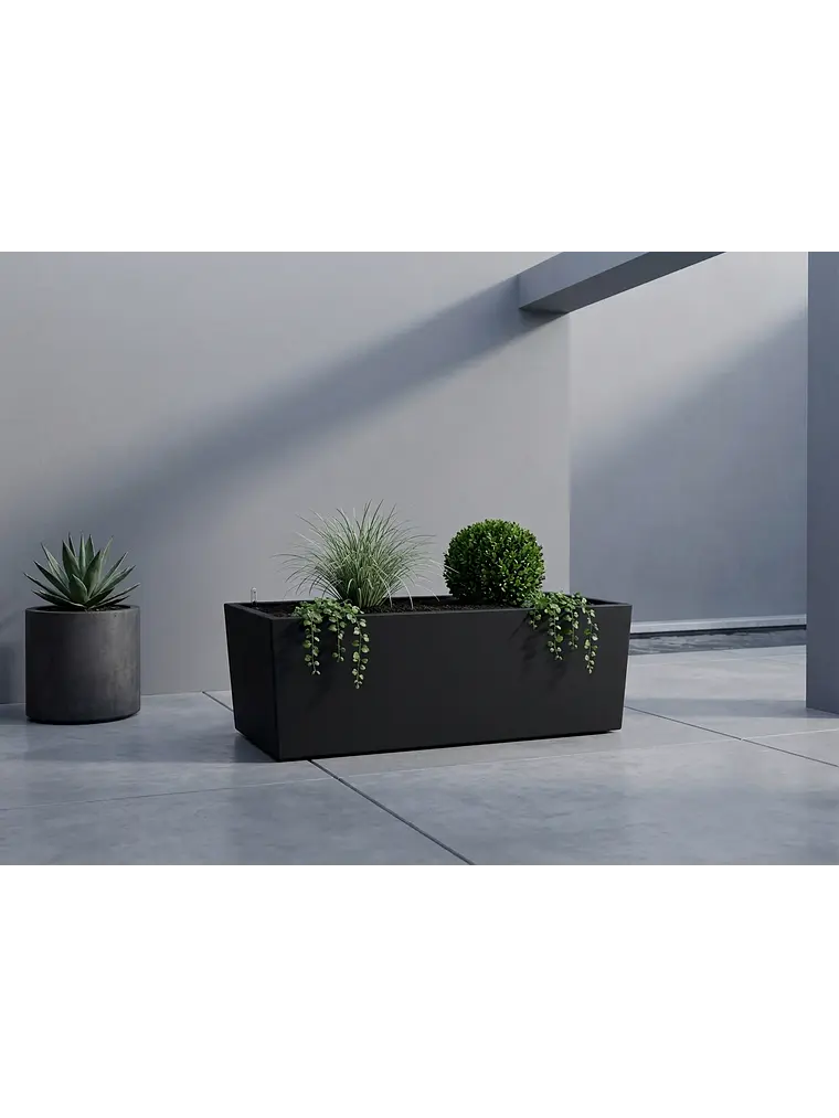Jardinera Autorregante Negra M (40x20x20) 1