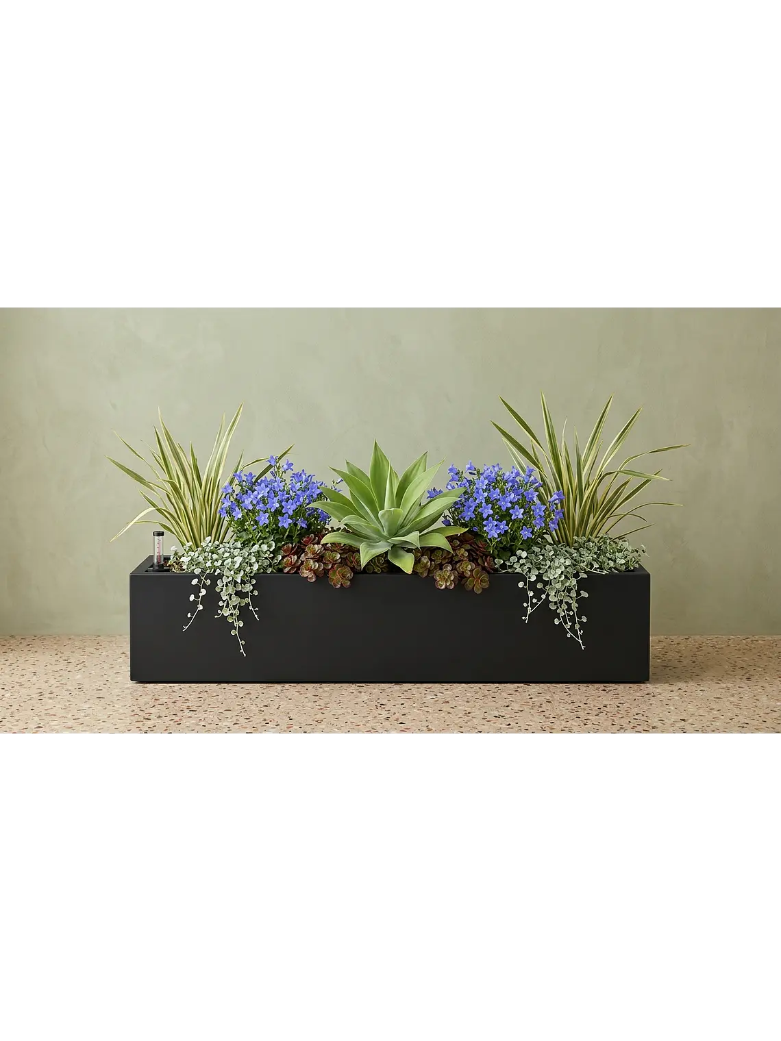 Jardinera Autorregante Grafito XL (120x40x40) 1
