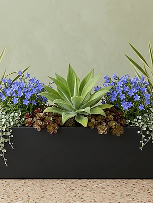 Jardinera Autorregante Grafito XL (120x40x40)